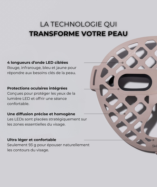 Masque Led Visage SkinGrid