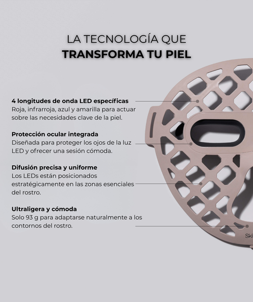 Masque Led Visage SkinGrid