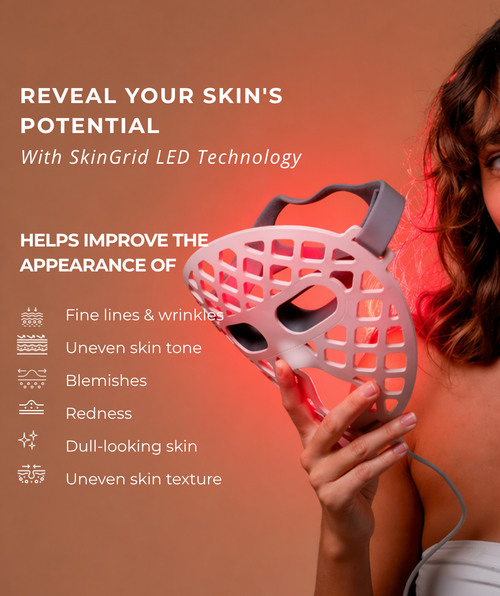 SkinGrid LED Face Mask 
